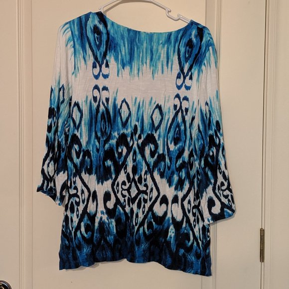 Chico's Patterned Tunic - Picture 2 of 3